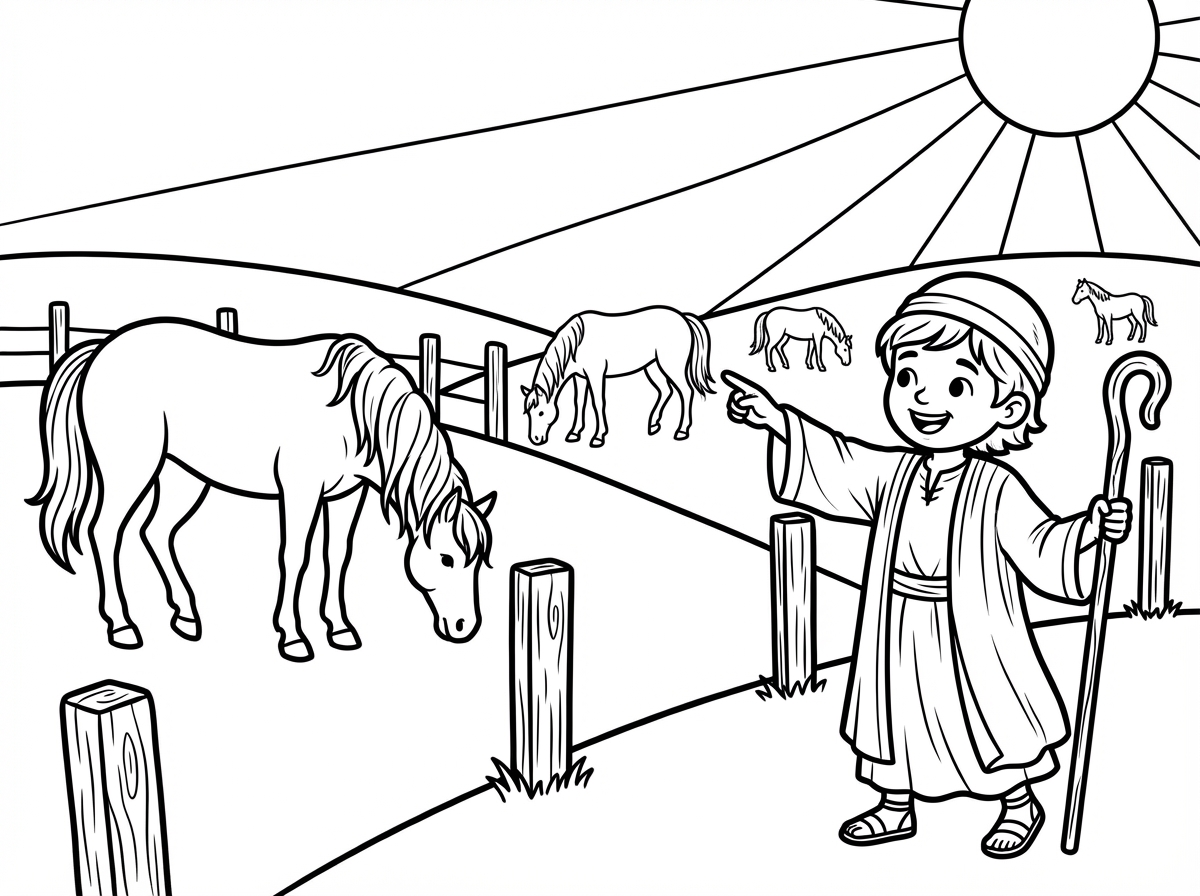 Coloring Book art style